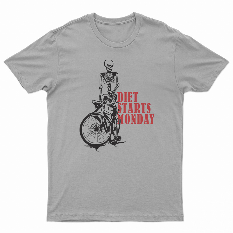 Diet Starts Monday X Five Four T-Shirt