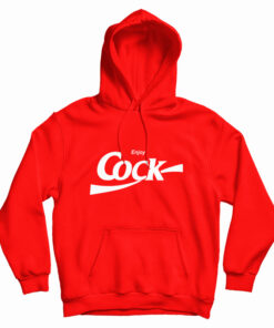 Enjoy Cock Coca Cola Parody Hoodie