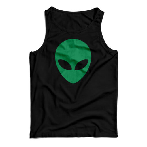 Extraterrestrial Alien Face Tank Top