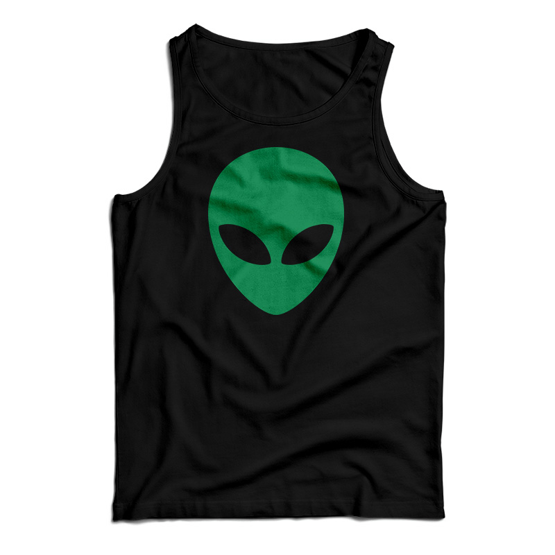 Extraterrestrial Alien Face Tank Top