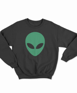 Extraterrestrial Alien Face Sweatshirt