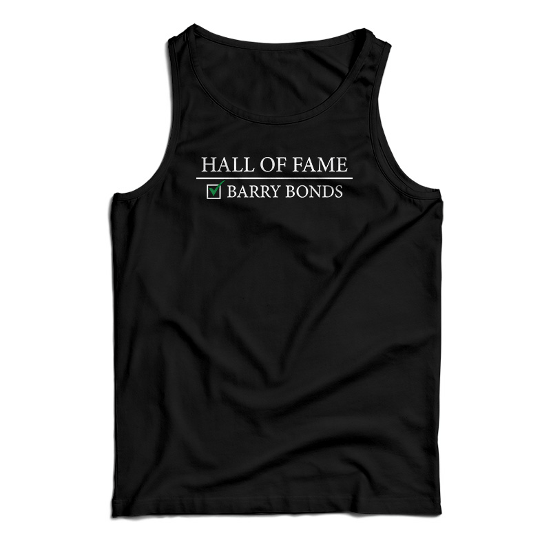 Hall Of Fame Barry Bonds Tank Top