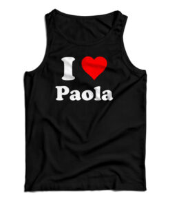 I Love Paola Tank Top
