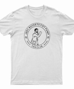 Joey Buckets Fist Pump Brooklyn Fan Club T-Shirt
