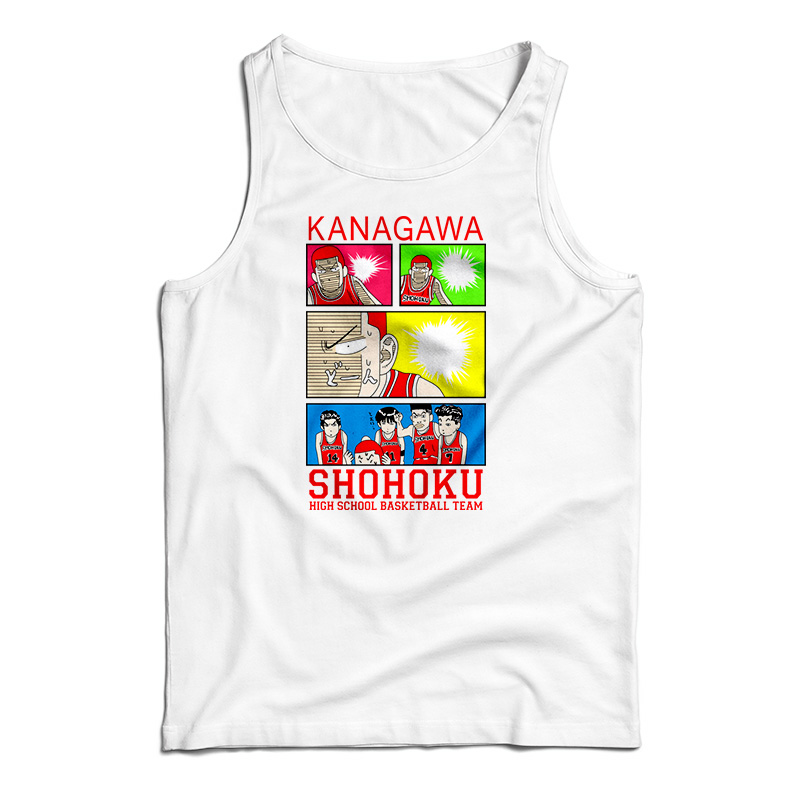Kanagawa Shohoku High School Basketball Tank Top