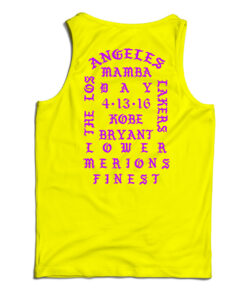 Kanye West I Feel Like Kobe Tank Top