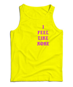 Kanye West I Feel Like Kobe Tank Top