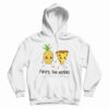 Pizza And Pineapple Fuck The Haters Hoodie