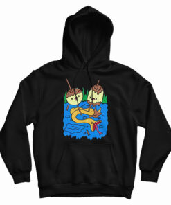 Princess Bubblegum And Marceline Rock Band Hoodie