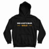 Red White Blue Gold Hoodie