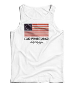Rush Limbaugh Signature Betsy Ross Flag Tank Top