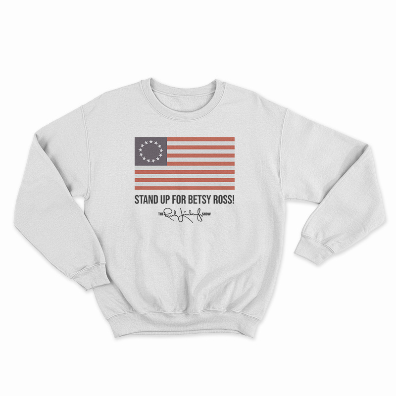 Rush Limbaugh Signature Betsy Ross Flag Sweatshirt