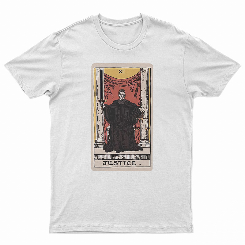 Ruth Bader Ginsburg RBG Tarot Card Justice T-Shirt