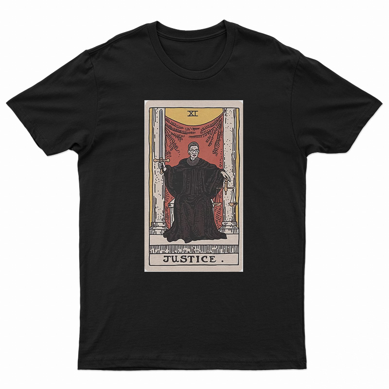 Ruth Bader Ginsburg RBG Tarot Card Justice T-Shirt