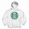 Skeletonbucks Coffee Parody Logo Hoodie