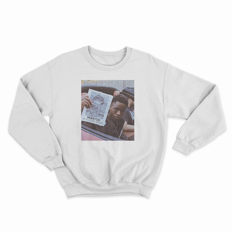Tay-K With Wanted Poster Sweatshirt