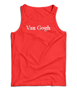 Van Gogh Lettering Tank Top