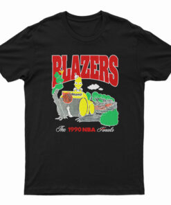 Vintage Bootleg Bart Simpson Portland Blazers T-Shirt