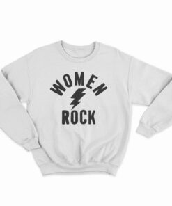 Women Rock Sweatshirt