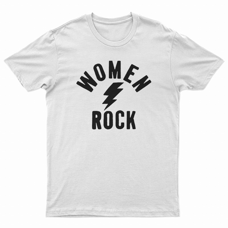 Women Rock TShirt For UNISEX