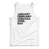 Zag Spring Calendar Tank Top