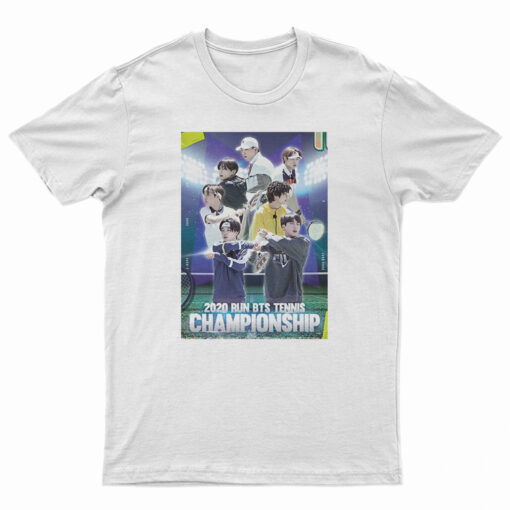 2020 Run BTS Tennis Championship T-Shirt