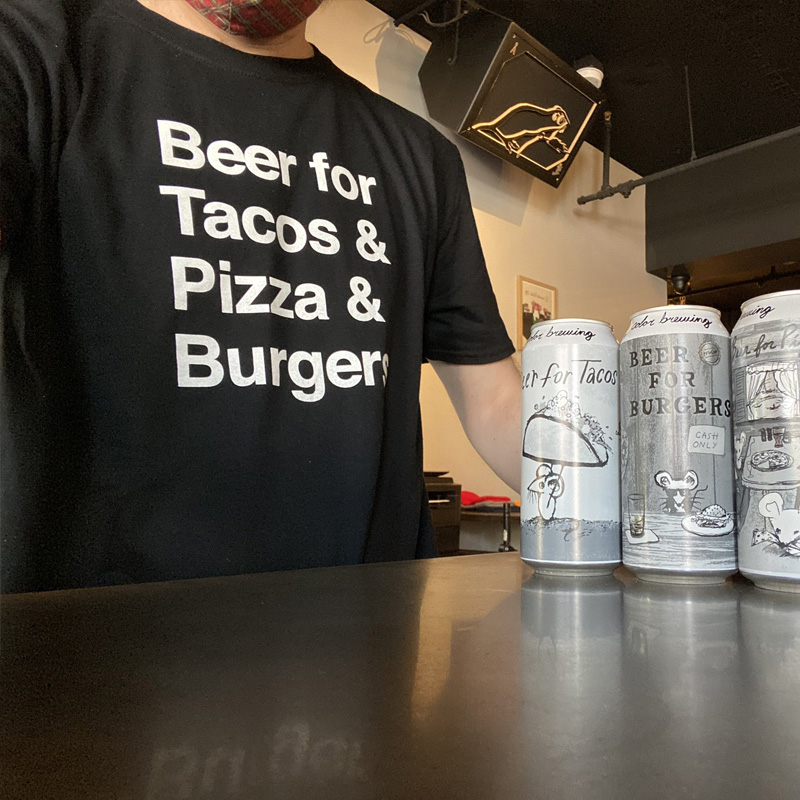 Beer For Tacos And Pizza And Burgers T-Shirt