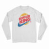 Burger King Logo Parody Long Sleeve T-Shirt