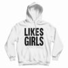 Dianna Agron Likes Girls Hoodie