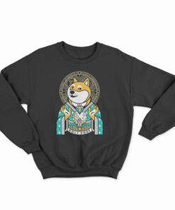 Dogecoin Holy Doge Meme Sweatshirt