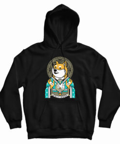 Dogecoin Holy Doge Meme Hoodie