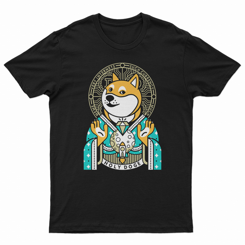 Dogecoin Holy Doge Meme T-Shirt