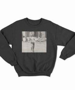 Flag Waving Headbanger Lane Pittman Sweatshirt