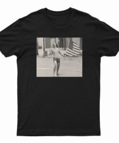 Flag Waving Headbanger Lane Pittman T-Shirt