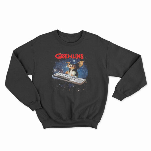 Gremlins Gizmo Playing Keyboard Sweatshirt