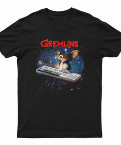 Gremlins Gizmo Playing Keyboard T-Shirt