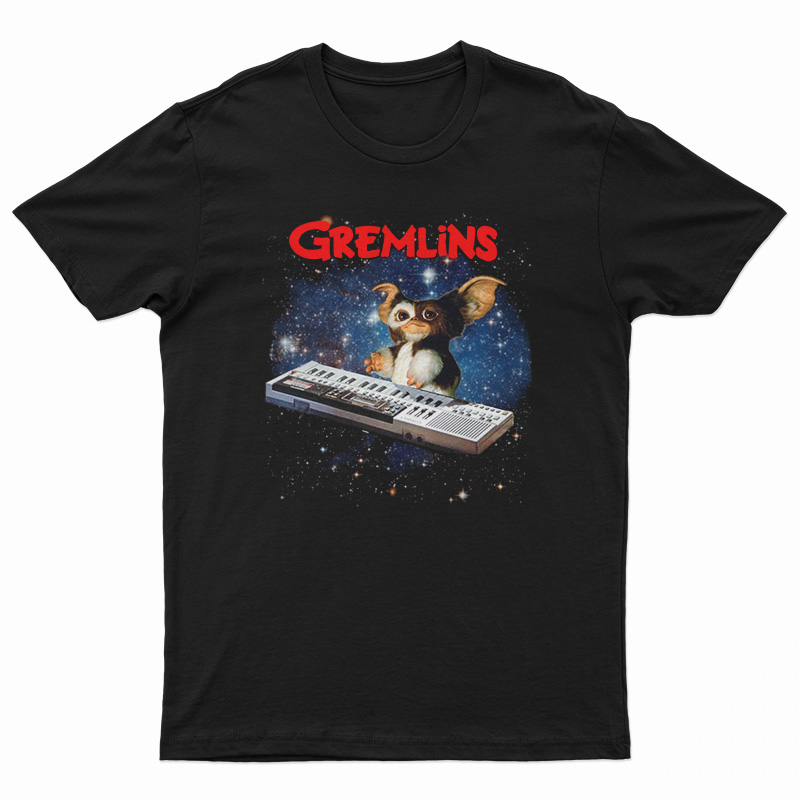 Gremlins Gizmo Playing Keyboard T-Shirt