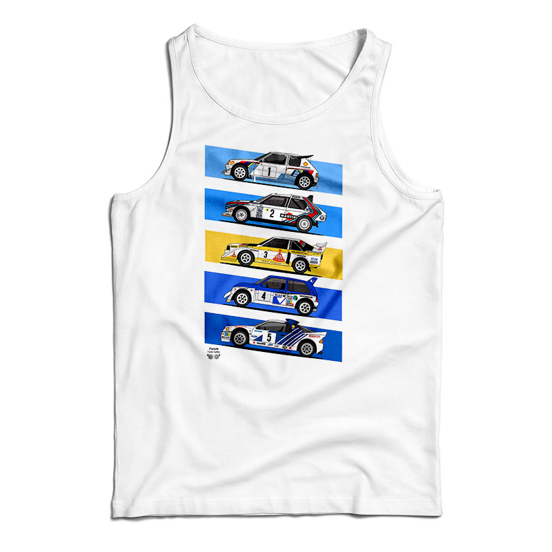 Group B 1986 Line Up Tank Top