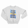 Group B 1986 Line Up Sweatshirt