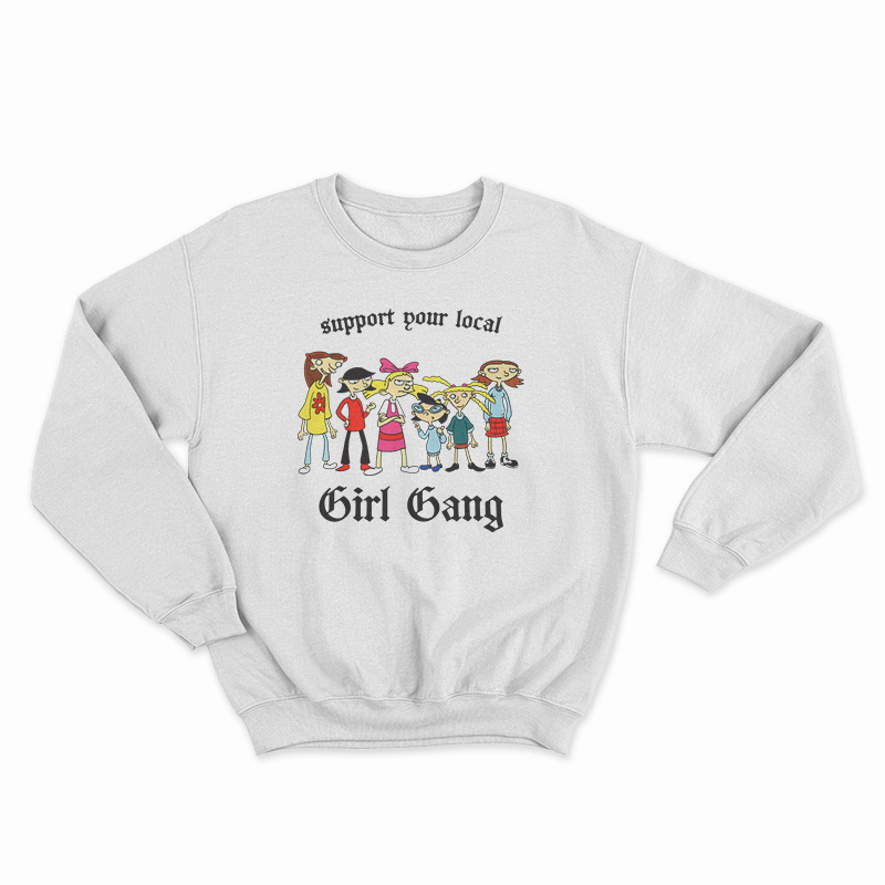 Hey Arnold Support Your Local Gang Sweatshirt