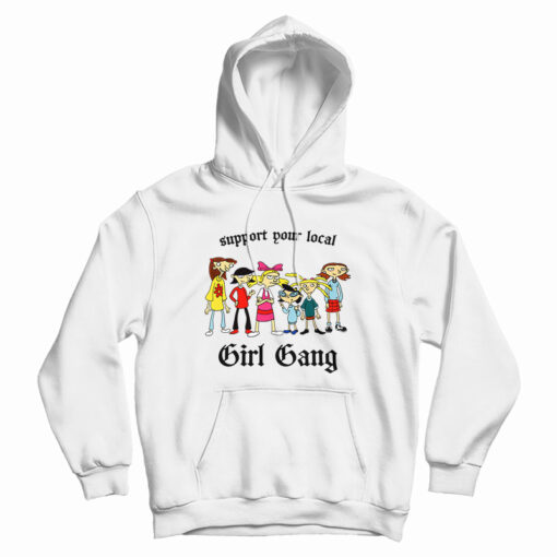 Hey Arnold Support Your Local Gang Hoodie