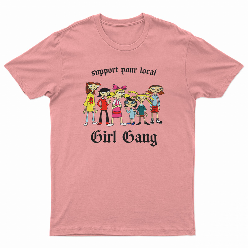 Hey Arnold Support Your Local Gang T-Shirt