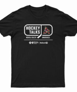 Hockey Talks Mental Health Awareness Arizona Coyotes T-Shirt