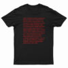 I Don't Think I Have A Bisexual Or Gay Bone In My Body T-Shirt