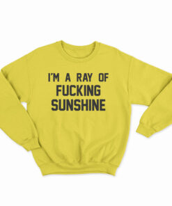 I'm A Ray Of Fucking Sunshine Sweatshirt