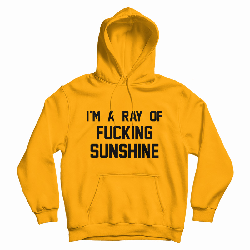 I'm A Ray Of Fucking Sunshine Hoodie