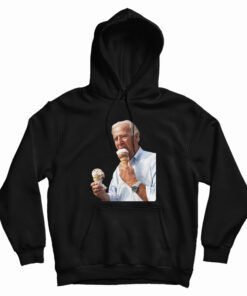Joe Biden Eating Ice Cream Hoodie
