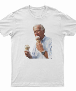 Joe Biden Eating Ice Cream T-Shirt