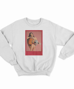 Kacey Musgraves Guitar Photo Sweatshirt