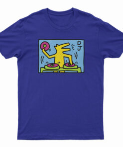 Keith Haring DJ Dog T-Shirt